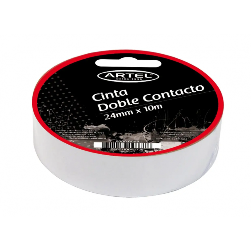 Cinta Doble Contacto 24mmx10mts. Artel