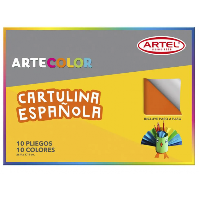 Estuche Artecolor Cartulina Española Artel