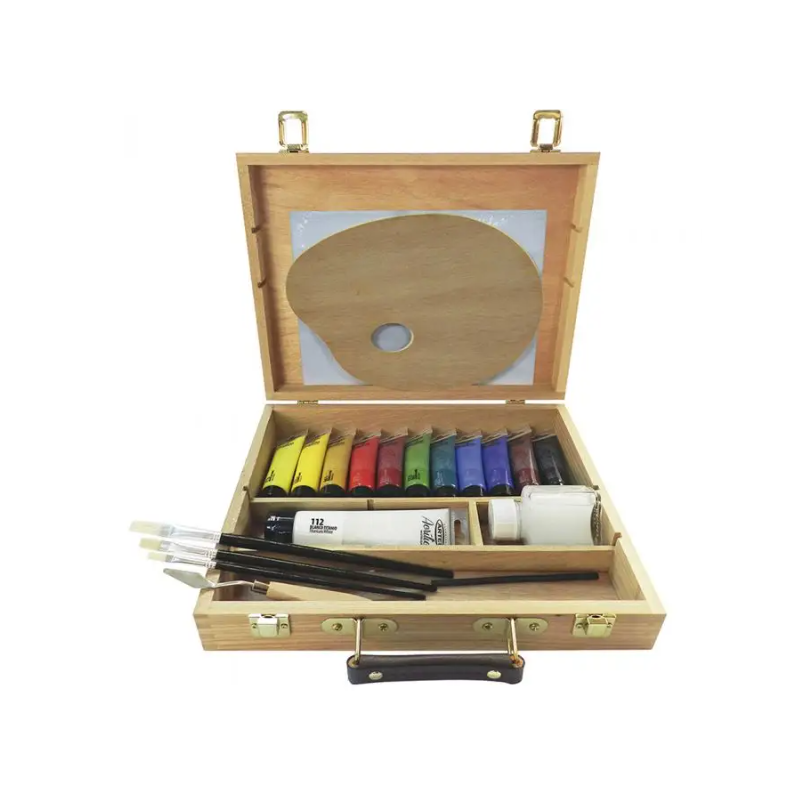 Set Maleta Pintura Acrílica Artel