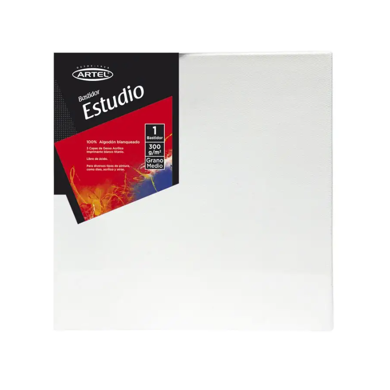 Bastidor Estudio 50x50cm. Artel