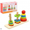 JUEGO DE TRES COLUMNAS ARCOIRIS