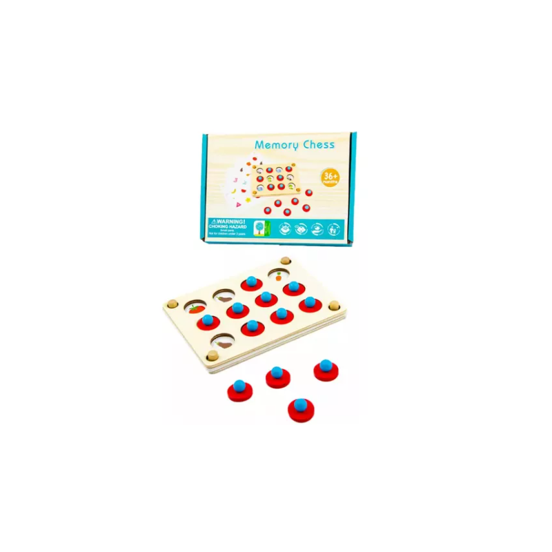 JUEGO MEMORICE DE MADERA
