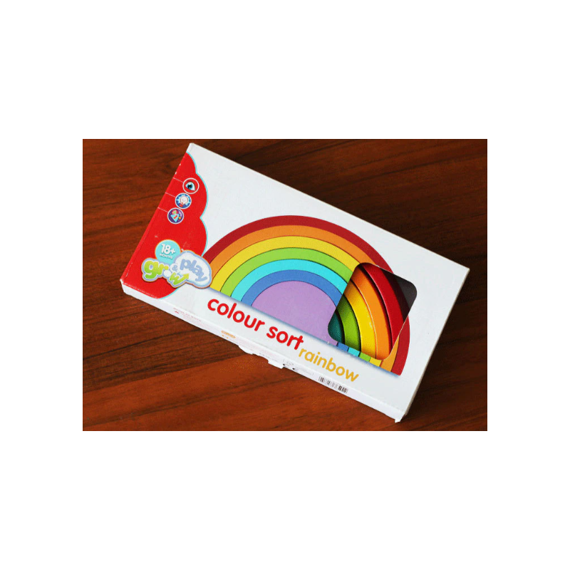JUEGO ARCOIRIS DE MADERA