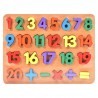 Tablero de Números con encaje