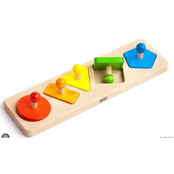 JUEGO ENCAJE FORMAS GEOMÉTRICAS