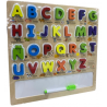 ABECEDARIO MADERA CON PIZARRA