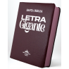 SANTA BIBLIA, LETRA GIGANTE, COLOR VINO FILO PINTADO