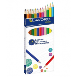 Lápices 12 Colores Lavoro
