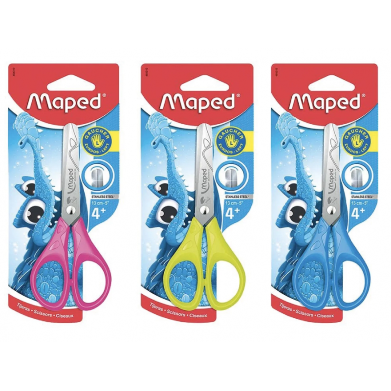 Tijera 13Cm Maped Para Zurdo