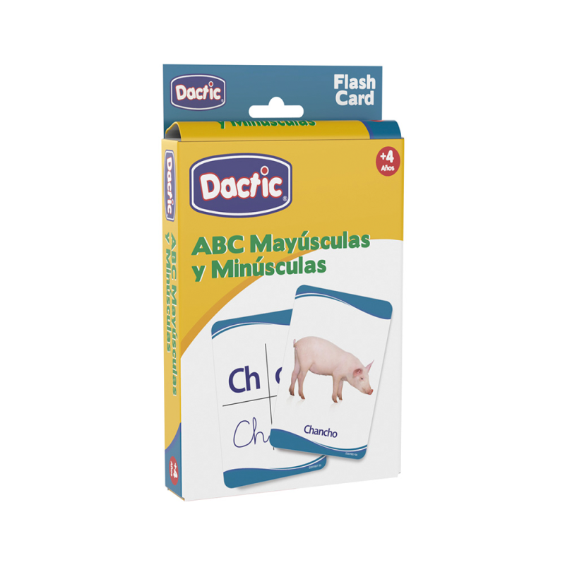 ABC Mayúsculas y Minúsculas Dactic