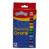 Plasticina 12 colores,180gr. Georgi