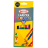 Estuche 12 Lápices bicolor. Artel
