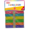 Bolsa 50 palitos de helado de colores. Artel